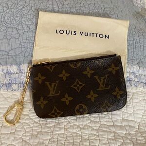 Key Pouch S Monogram Brown
